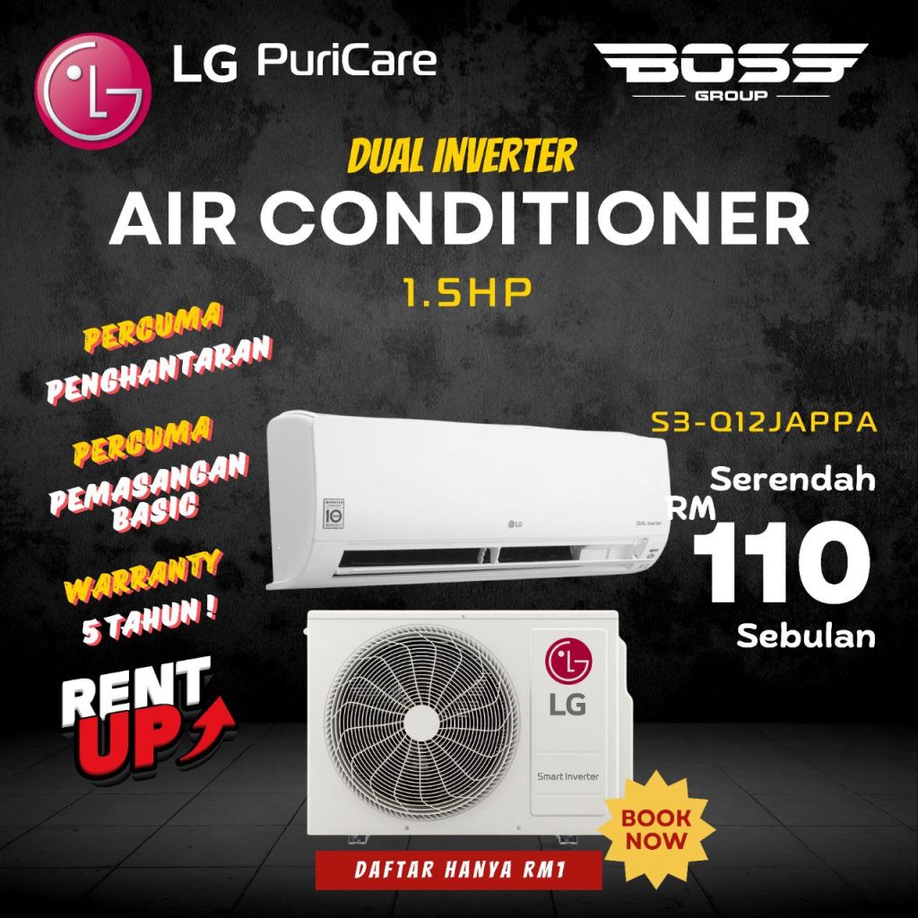 aircond LG 1.5HP